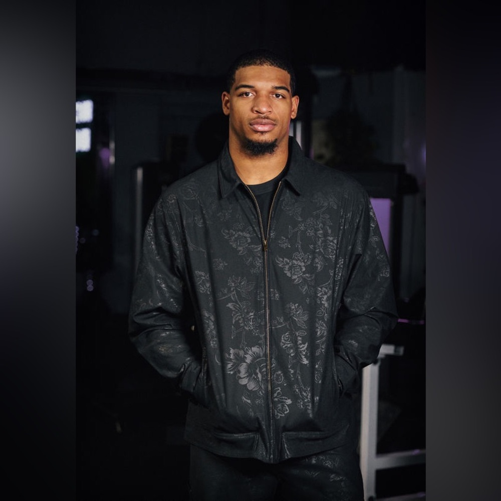 Fabletics The Don Cruiser floral jacket